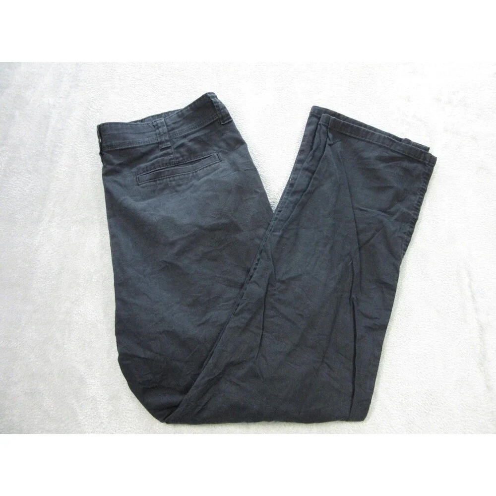 Wrangler Cargo Pants Mens 34x32 (Actual 34x29.5) Black RN 130273 Pockets